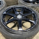 JDM Yokohama AVS Model F7 Black 18 Forged Wheels